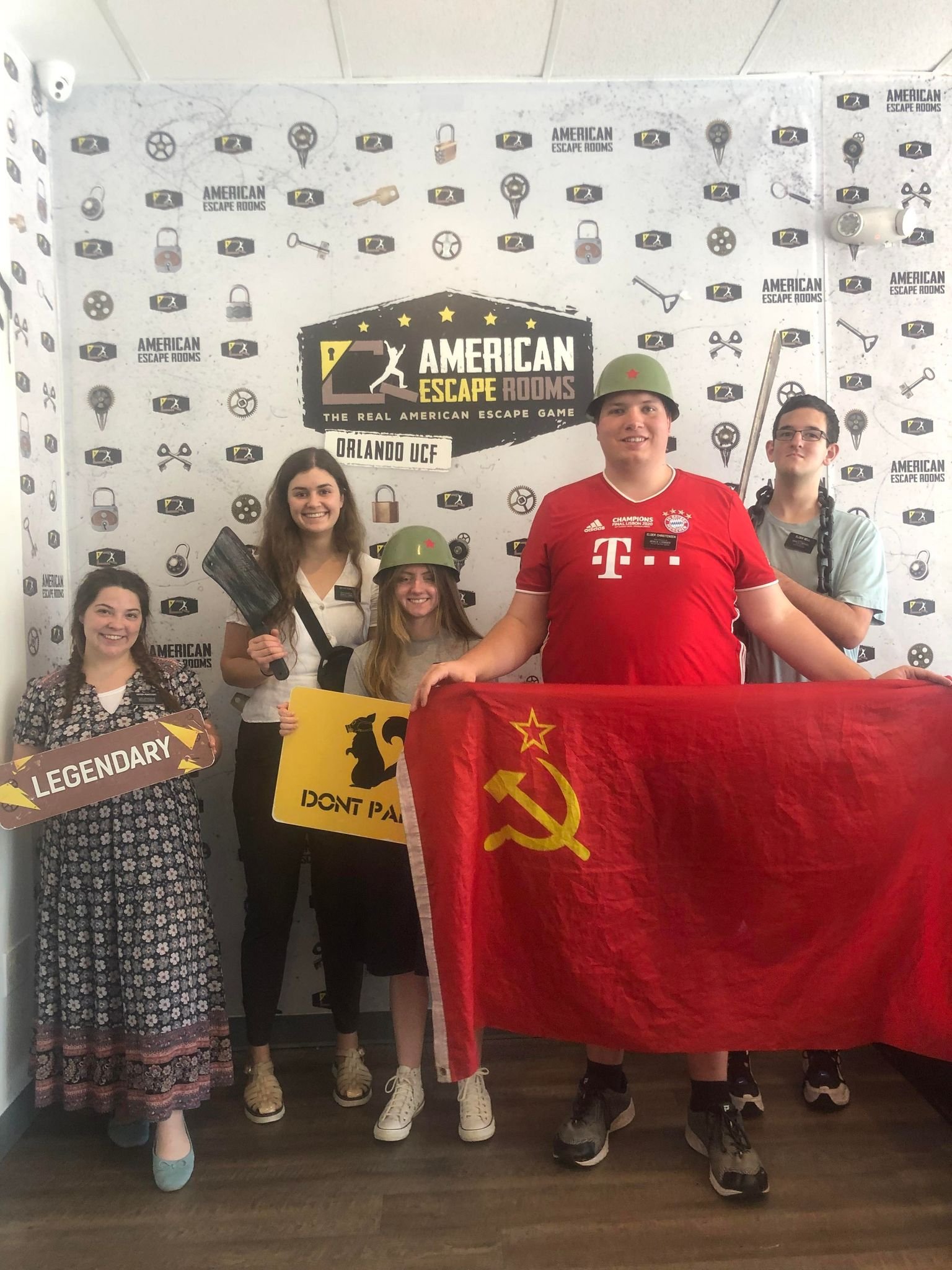 Team University Park played the Cold War Crisis - Orlando and finished the game with 3 minutes 12 seconds left. Congratulations! Well done!