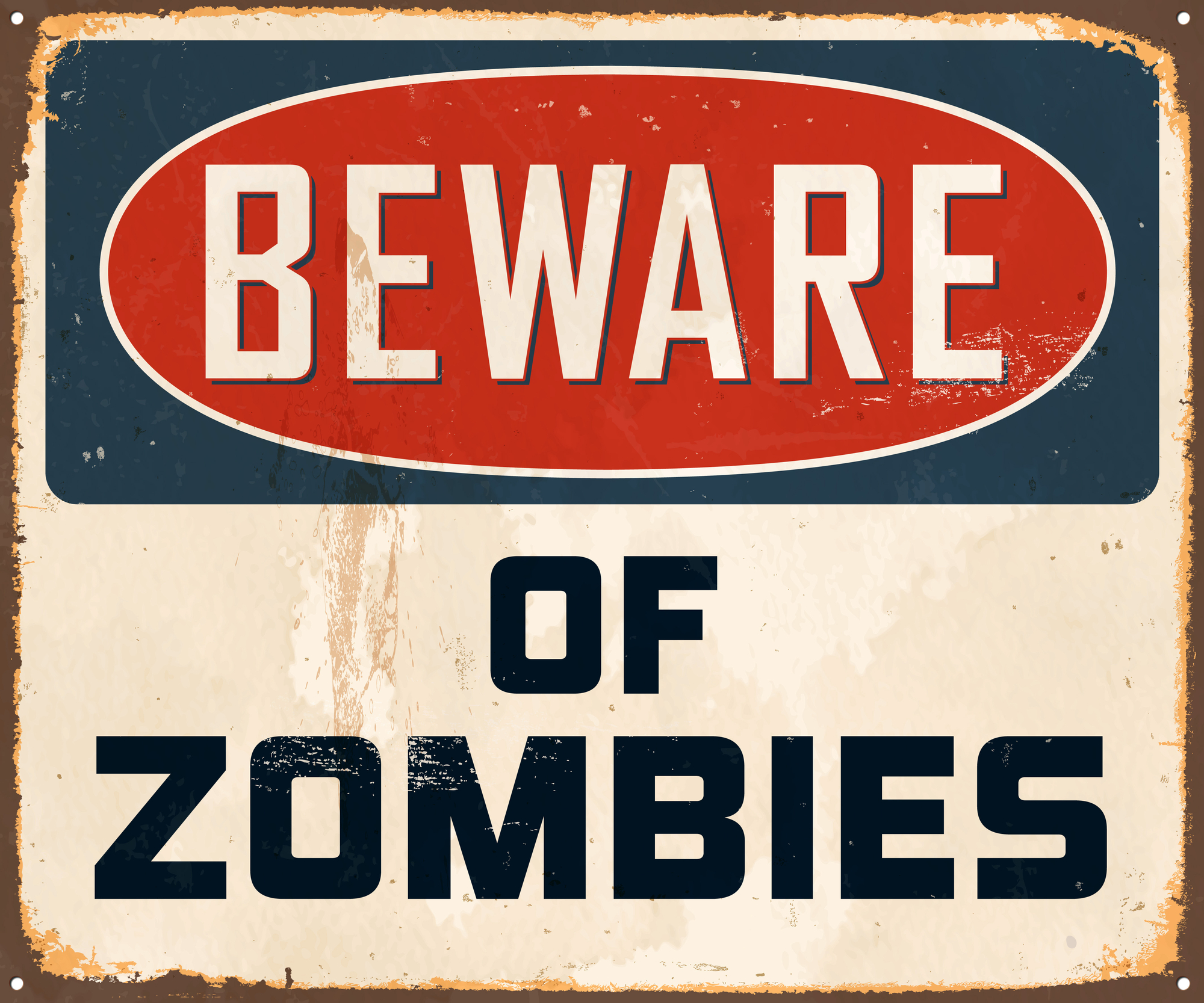 Animated Poster for Zombie Awareness