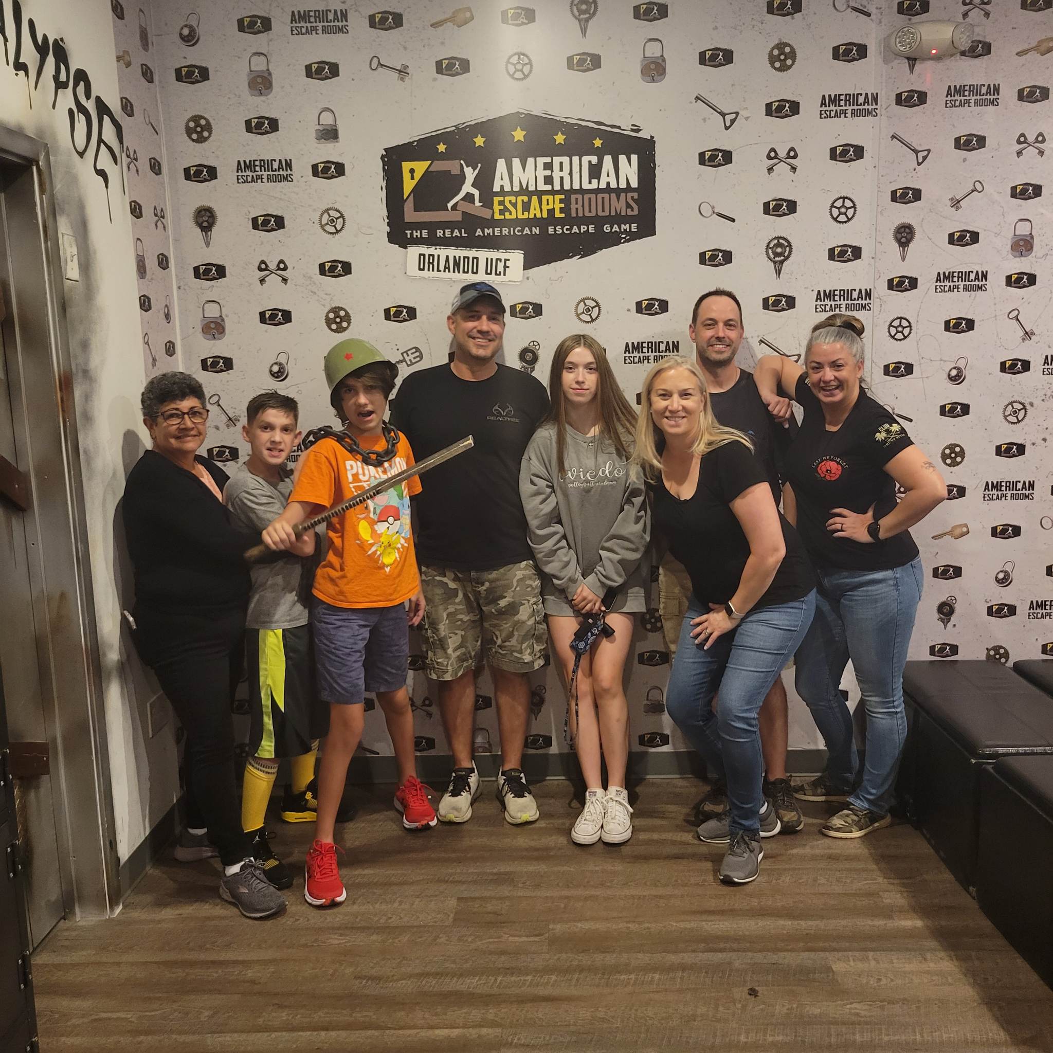 Team 7 Seconds (But Not Really) played the Zombie Apocalypse - Orlando and finished the game with 22 minutes 45seconds left. Congratulations! Well done!